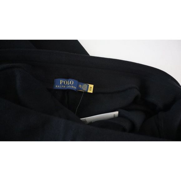 Polo Ralph Lauren Men’s Sz 2XL Black Classic Fleece Drawstring Jogger Pants $138 - Picture 8 of 9